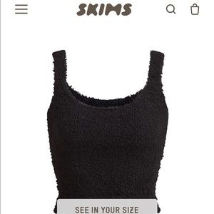 NWT SKIMS COZY KNIT TANK S/M